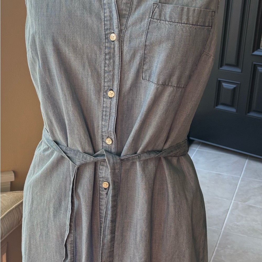 Old Navy Light Blue Denim Dress